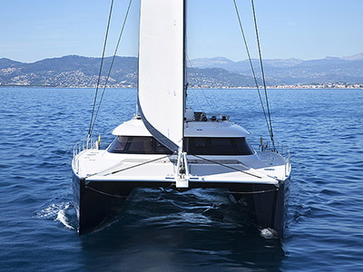 Launched Sail Catamaran for Sale  Sunreef 80 Carbon Line 